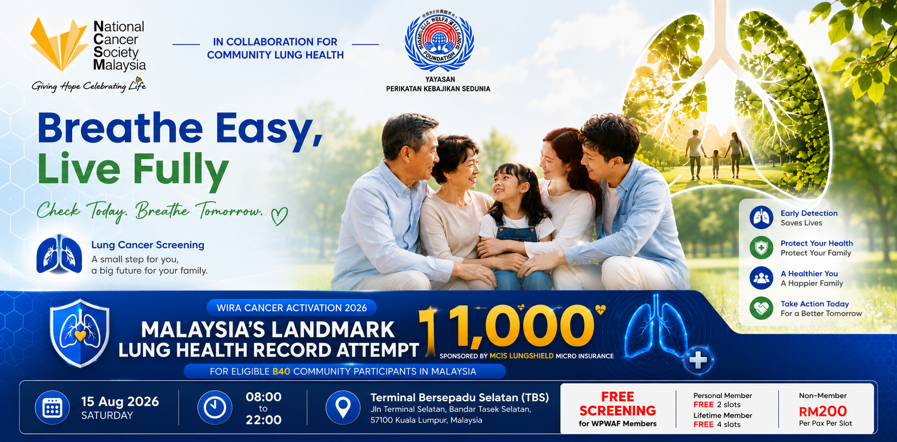 WIRA Cancer Activation 2026 - Lung Cancer Screening
