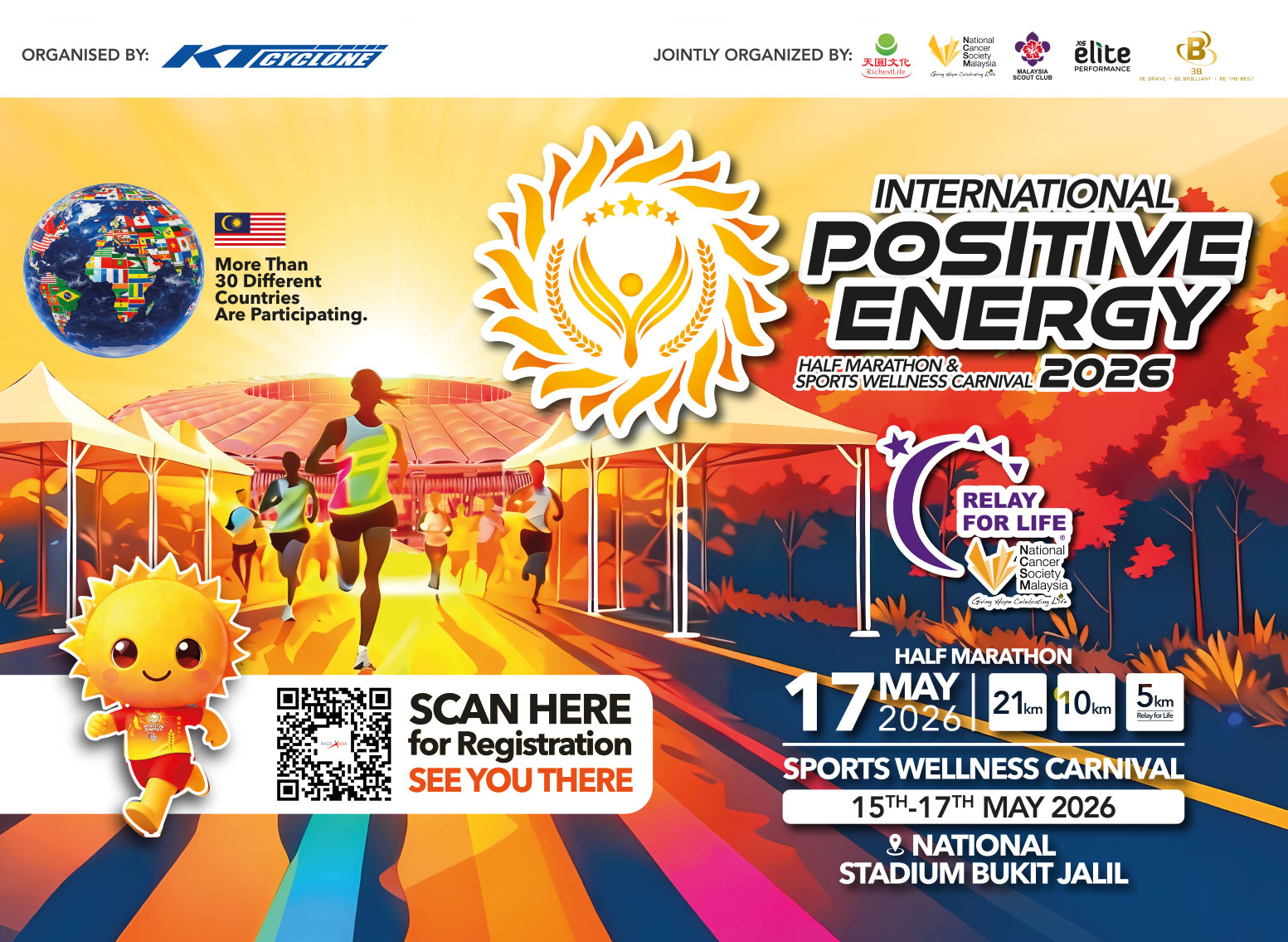 International Positive Energy Half Marathon & Sports Wellness Carnival 2026